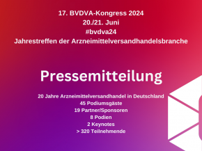 BVDVA-PRESSEMITTEILUNG: 17. BVDVA-Kongress 20./21. Juni