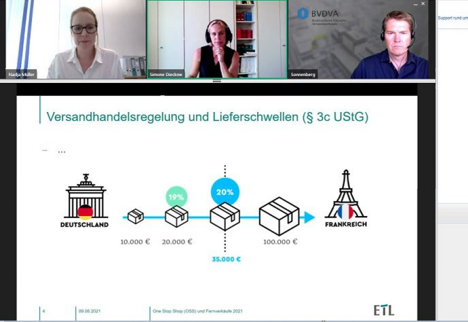 BVDVA-Mitglieder-Webinar One-Stop-Shop am 9. Juni 2021